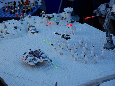 Lego Star Wars Snow Battle Flickr Photo Sharing