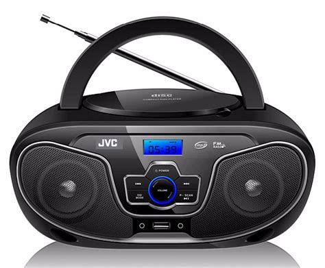 Jvc Jvc Rd N327 Bluetooth Portable Radio And Cd Player With Usb And