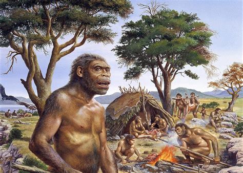 Tribe Of Homo Erectus Greeting Card For Sale By Publiphoto