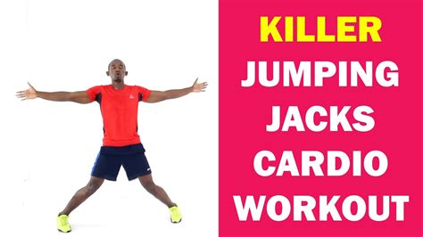 Jumping Jacks Cardio Workout At Home 20 Minutes Youtube