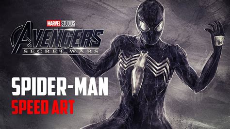 Mcu Symbiote Spider Man Concept Speed Art Avengers Secret Wars Youtube
