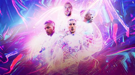 Download the official real madrid wallpapers and show your support for the club on your desktop with images of the stadium, players and much more besides. Real Madrid CF Poster Wallpaper, HD Sports 4K Wallpapers, Images, Photos and Background