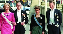 La Gran Duquesa Josefina Carlota lleva la tiara art decó en forma de ...