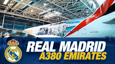 Real Madrid Plane Emirates A380 Behind The Scenes Youtube