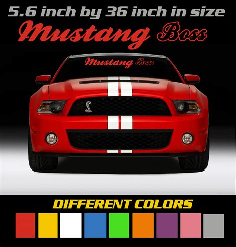 Ford Windshield Banners Decals Stickers