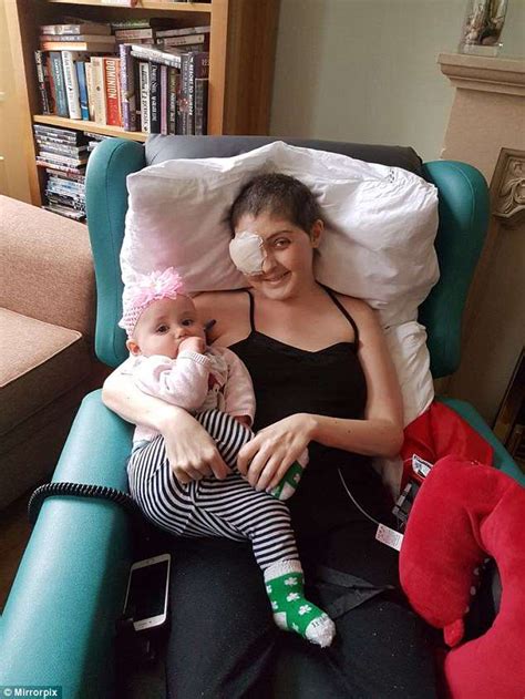 Mother Forced To Say Last Goodbye To Her Cancer Stricken Daughter Seven Times Daily Mail Online
