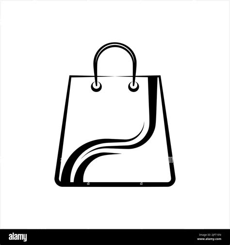 Shopping Bag Icon Shopping Bag Vector Art Illustration Stock Vector