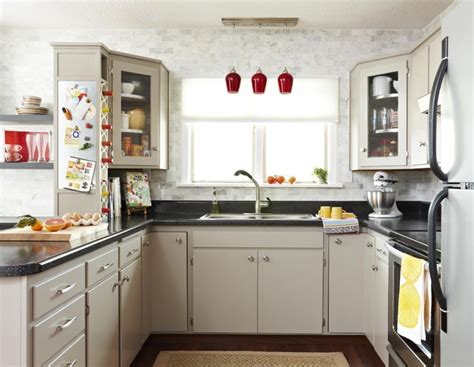 It shows our kitchen before the transformation. Savory Spaces: Budget Kitchen Remodel - Modern - Kitchen ...