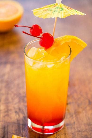 Recette Cocktail Tequila Sunrise Astuces Pratiques