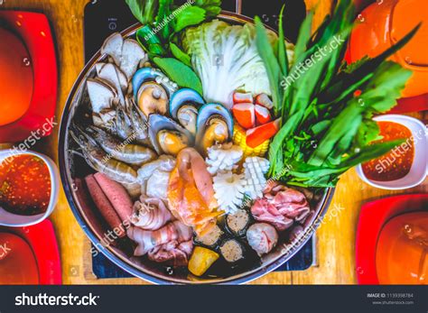 Shabu Shabu Sukiyaki Hot Pot Japanese Stock Photo Shutterstock
