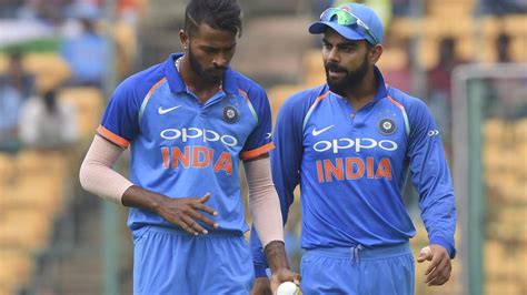 Kohli Says Pandyas Sexist Comments Not Reflective Of Team Sportstar