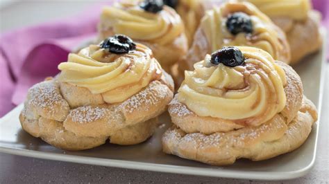 ZEPPOLE DI SAN GIUSEPPE AL FORNO Video Rieditato Ricetta Facile