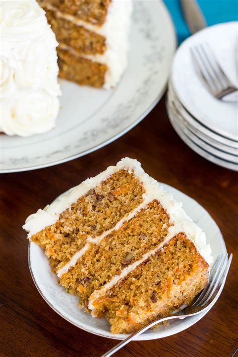 Carrot Cake With Cream Cheese Frosting Kendras Treats