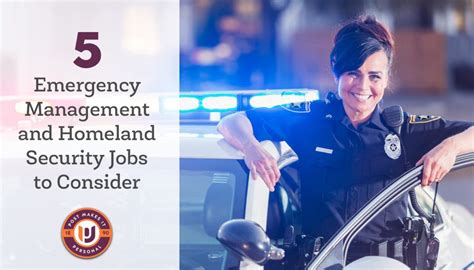 5 Emergency Management And Homeland Security Jobs Post
