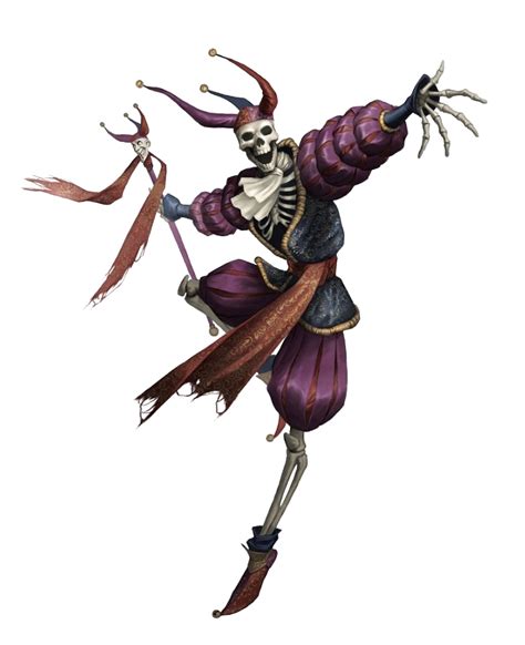 Skeletal Champion Jester Bard Pathfinder Pfrpg Dnd Dandd 35 5th Ed D20