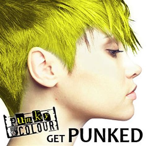 Punky Colour Punky Colour Bright Yellow Hair Dye Buy Here Punky
