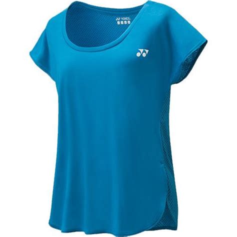 Yonex Womens 16314ex Cap Sleeve T Shirt Infinite Blue