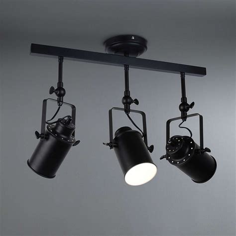 Visit raypom.com to chose the modern nordic pendant lights for over kitchen island, bathroom, dining room, bedroom, entryway. Healy Black 3 Spotlight Ceiling Fitting | Ceiling lights ...