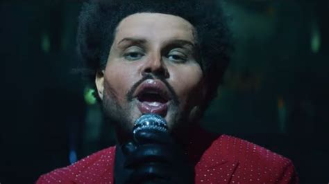 what s really going on with the weeknd s face