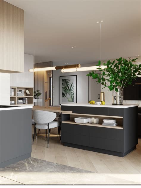 Apartments In Minsk Residential Complex Aquamarine Small Kitchen