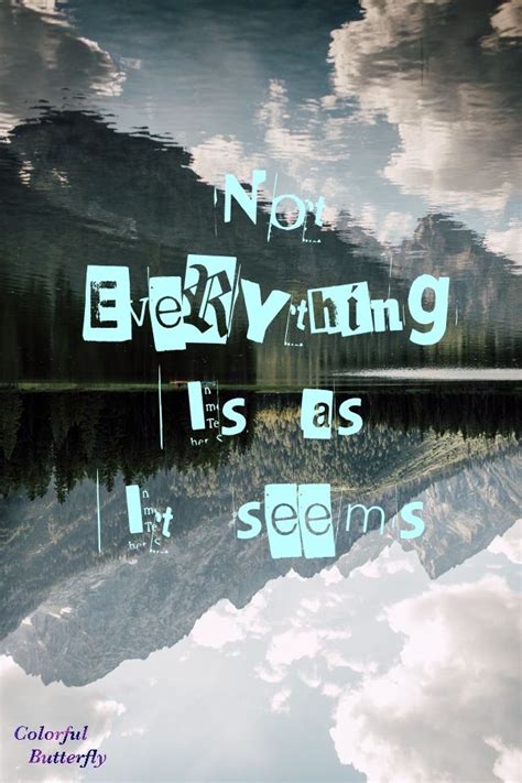 Not Everything Is As It Seems Colorful Butterflies Poster Movie Posters