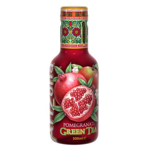 Arizona Pomegranate Green Tea 500ml Drinksupermarket