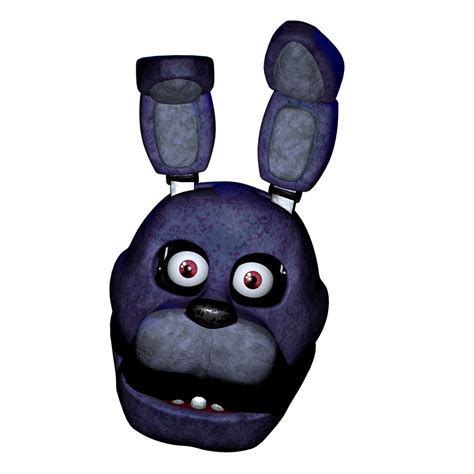 Fnaf C4d Fnaf 1 Bonnie Head By Brusspictures On Deviantart