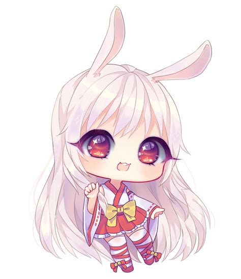 Bunny Aki At By Antay6009 Cute Chibi Anime Chibi