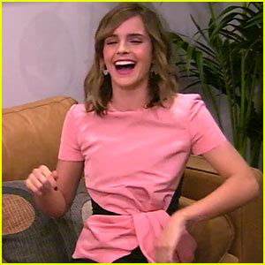 Emma Watson Cant Contain Her Laughter During Funny Hidden Camera Prank