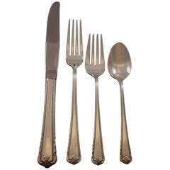 Brass tablespoons 6 pcs flatware with bronze twig handles. Rustic Vintage Indian 'Twig' Flatware Bronze Cutlery ...