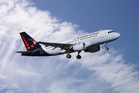 Brussels Airlines Airbus A319 111 Photograph By Smart Aviation Fine