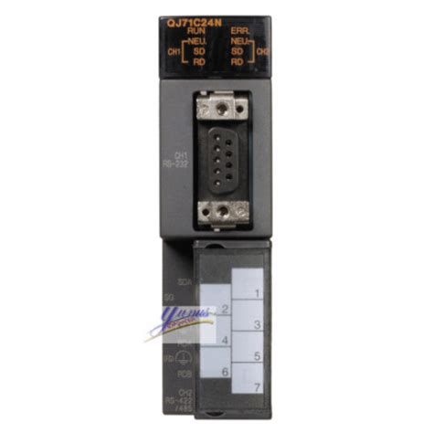 Mitsubishi Qj71c24n Plc Q Series Serial Communication Module Rs 232 1