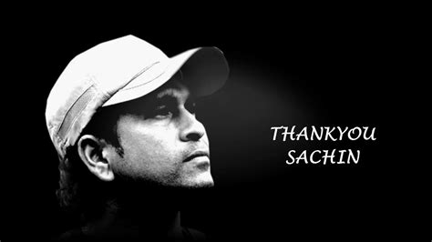 Thank You Sachin A Tribute To The God Of Cricket Youtube