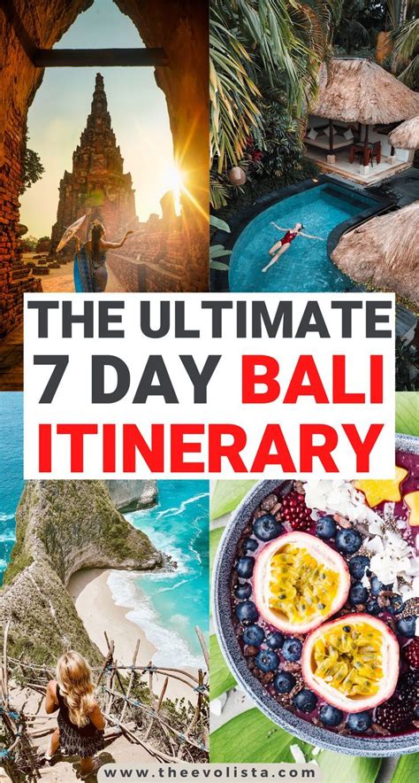 The Ultimate 7 Day Bali Itinerary Artofit