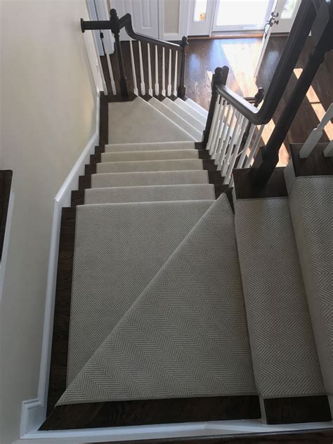 How To Install Stair Runner On Pie Stairs Ideas