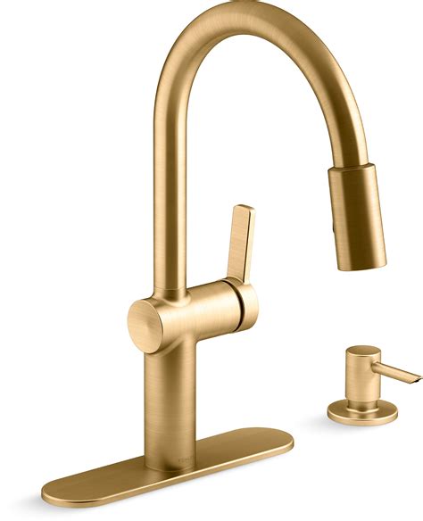 Gold Brass Kitchen Faucet Things In The Kitchen