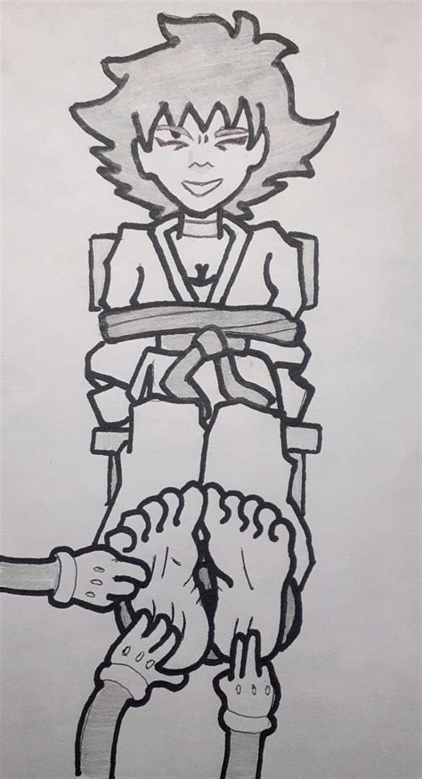 Req Makoto In The Tickle Chair By Fepidrawings On Deviantart