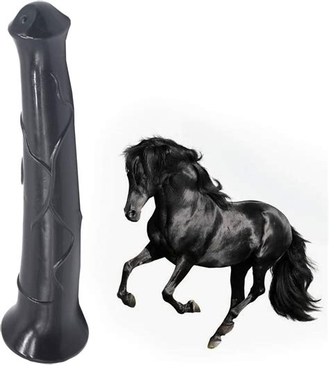 Roluck Realistic Horse Dildo With Suction Cup Large Size Animal With