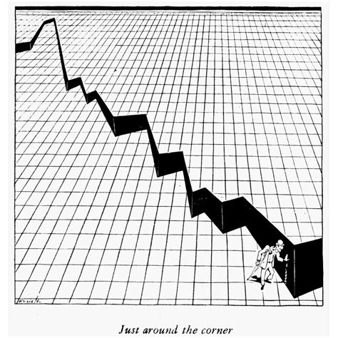 Great Depression Cartoon Njust Around The Corner Cartoon On The