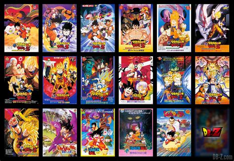 The three series of films created by akira is widely we've compiled a list of all the dragon ball films in order, along with a little about each so that you will be caught up in all there is to know about every. DRAGON BALL THE MOVIES Blu-ray : Les films Dragon Ball ...