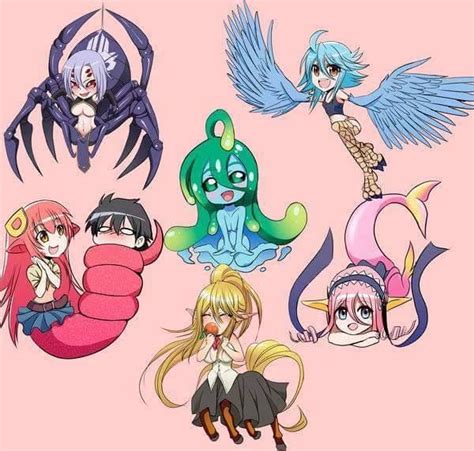 Pin By Nyanya On Kawaii Monster Musume Manga Monster Musume Anime