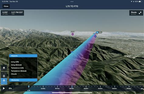Foreflight Adds Ifr Airway Details And 3d Airport Markers Ipad Pilot News