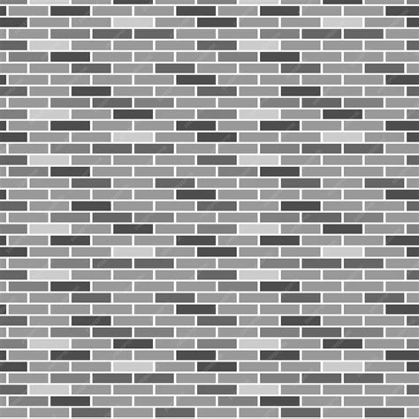 Premium Vector Brick Wall Vector Illustration Seamless Pattern
