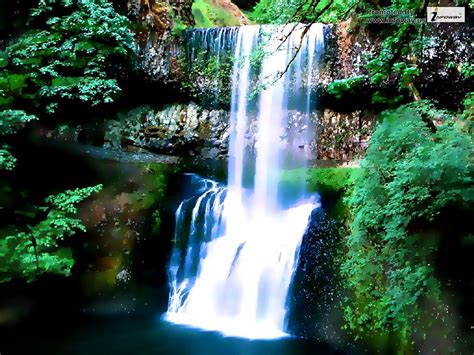 Forest Waterfalls Wallpaper Forest Waterfalls Wallpaper Flickr