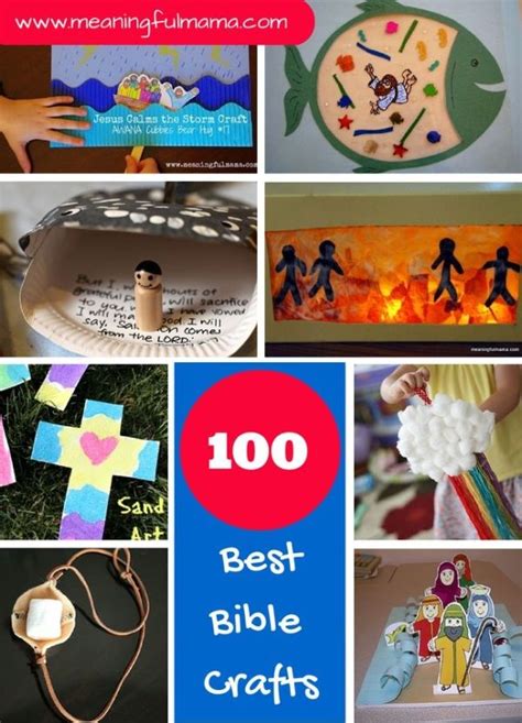 100 Of The Best Bible Crafts For Kids Sunday School By Greciaparra