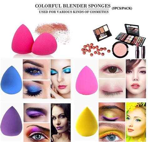 This product looks easy to use but it is used in a particular manner as you have to follow the wet, squeeze and bounce method. Different color makeup sponges-Easy to Distinguish each ...