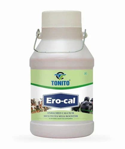 Tonito Ero Cal Multivitamin Calcium Milk Booster Packaging Type Jar