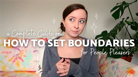 A Complete Guide On How To Set Boundaries For People Pleasers Without Feeling Guilty For Doing