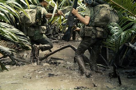 Vietnam War 1968 Armed South Vietnamese Marines Slog Thr Flickr