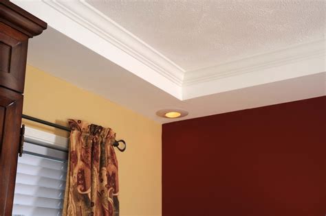 I installed a tray ceiling due to a renovation. Mouldings / Tray Ceilings | Colony Homes